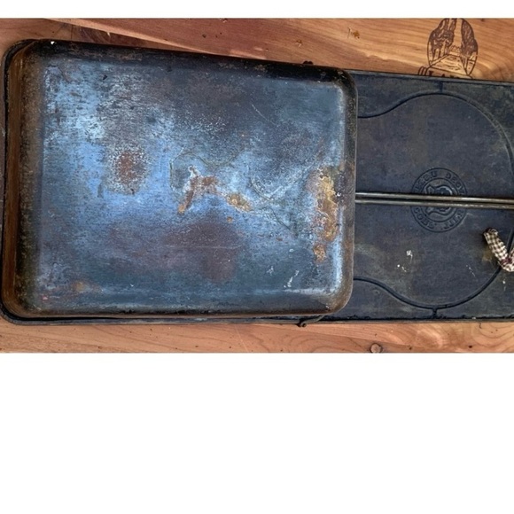 Vintage US MFG. CORP. Decatur, ILL 1940s Popcorn Popper, Stove Or Campfire - Picture 7 of 10